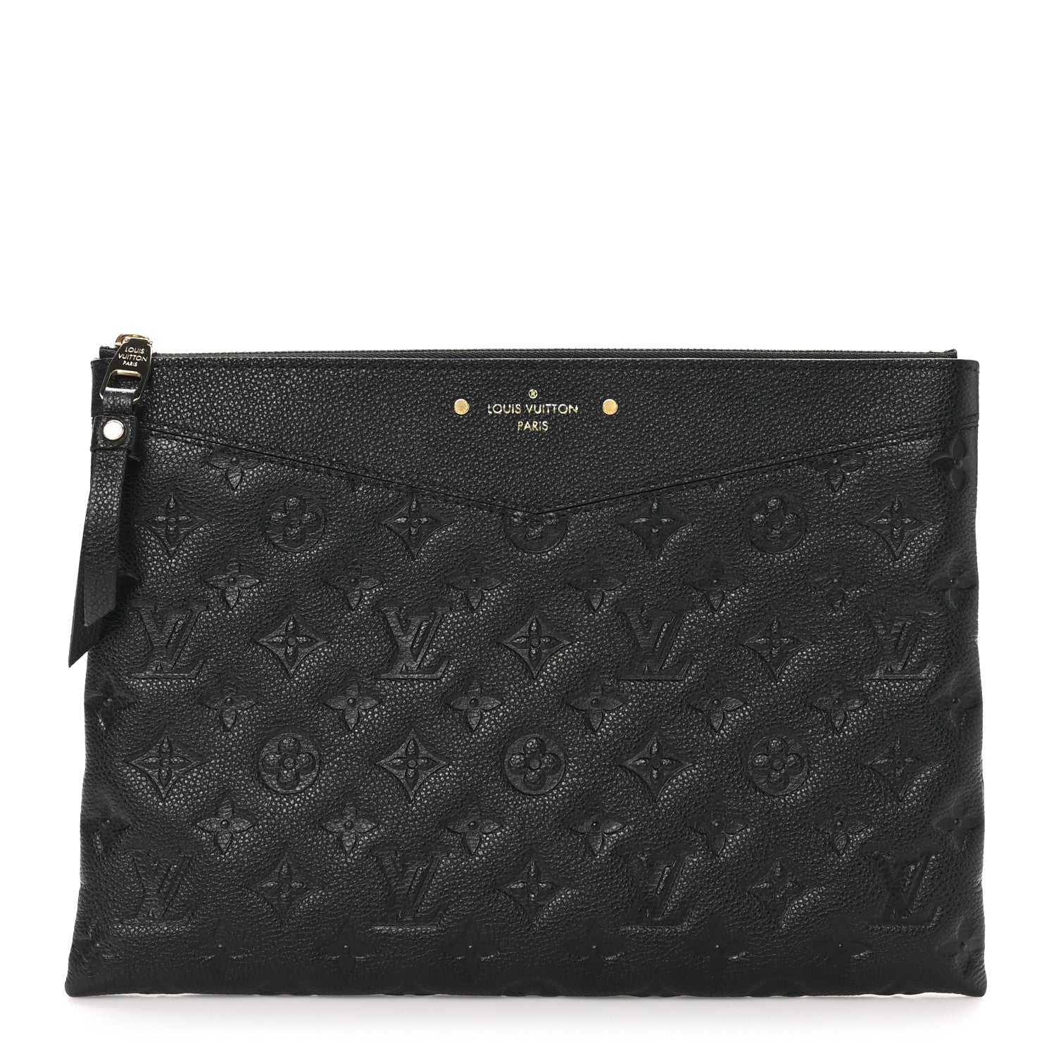Louis Vuitton Empreinte Daily Pouch Black 1 of 8