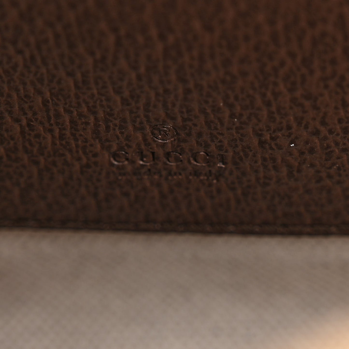 GG Supreme Monogram Textured Dollar Calfskin Web Mini Ophidia Top Handle Bowler Bag Beige Ebony New Acero