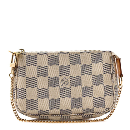 Louis Vuitton Damier Azur Mini Pochette Accessories 1 of 6