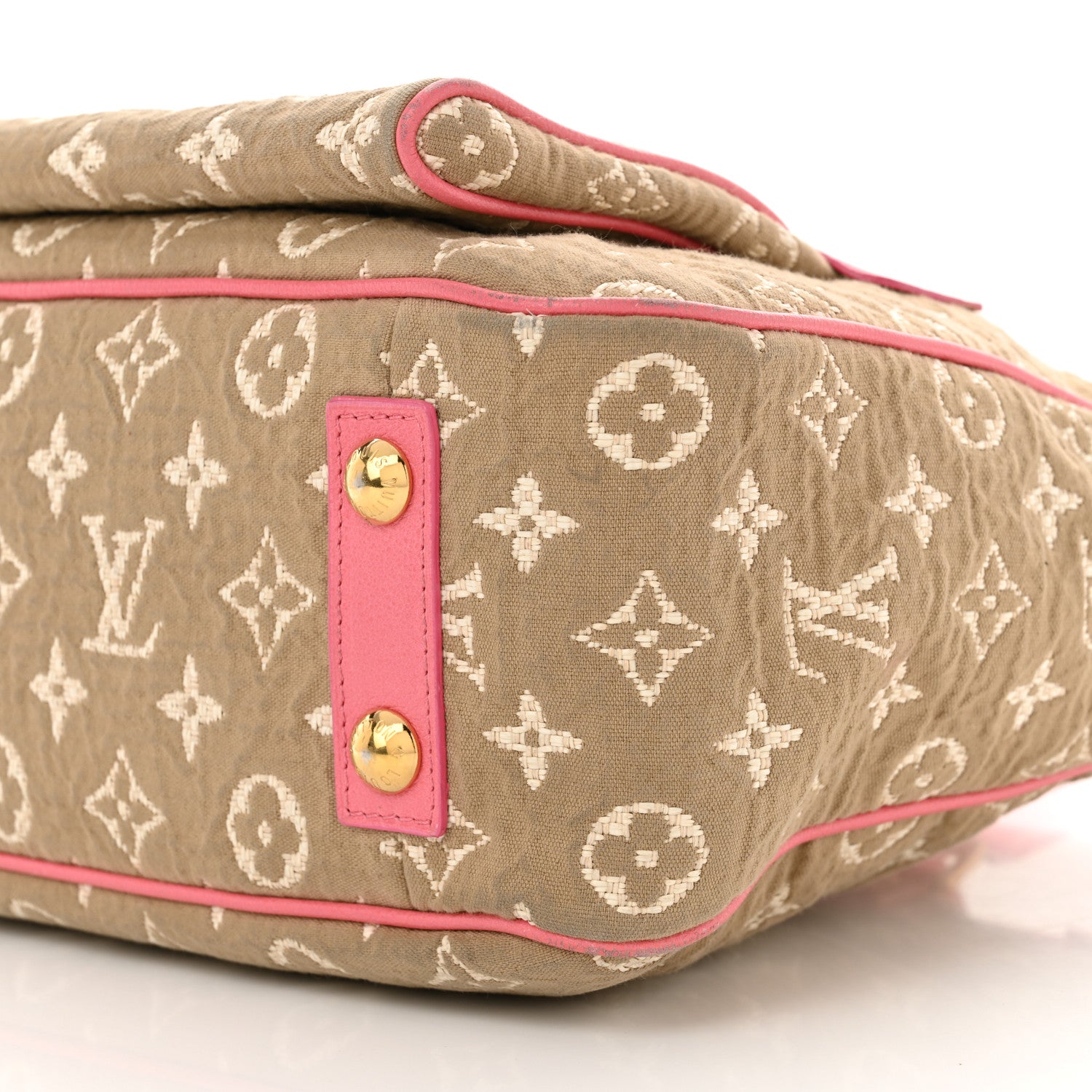 Louis Vuitton Monogram Sabbia Cabas MM Rose 9 of 19