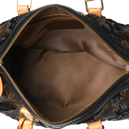 Louis Vuitton Monogram Fleur De Jais Sequins Speedy 30 5 of 14