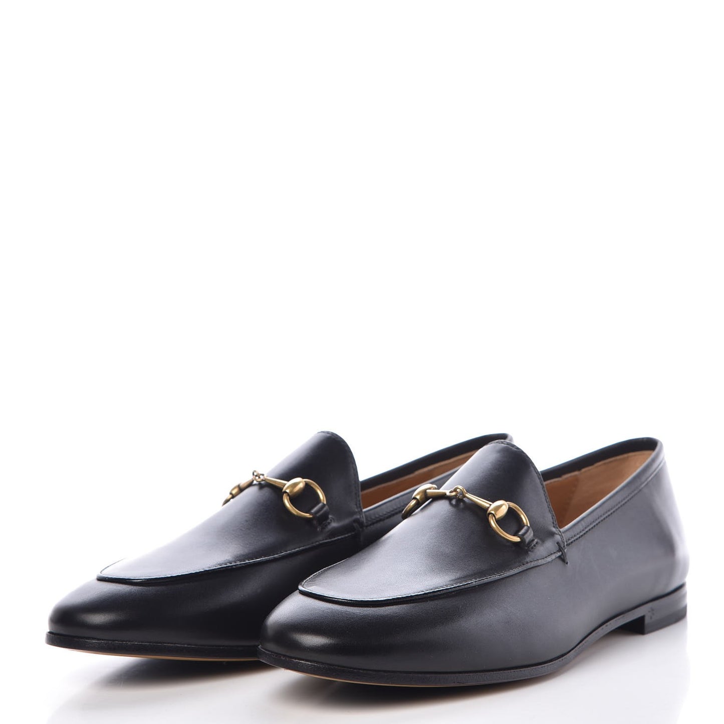Calfskin Womens Jordaan Loafers 38.5 Black