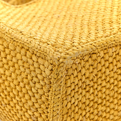 Loewe Raffia Small Paula's Ibiza Logo Tote Ochre 11 of 17