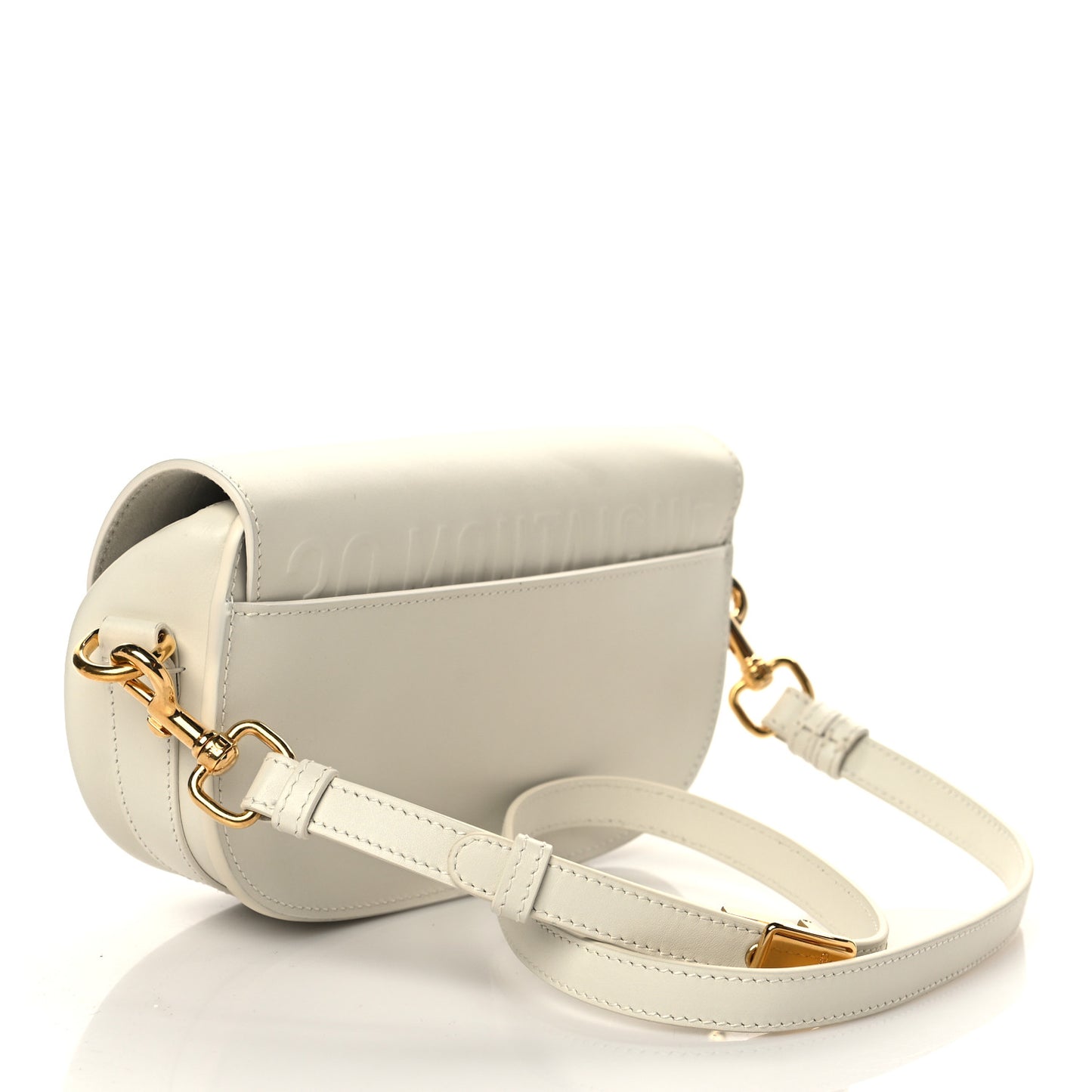 Box Calfskin East West Bobby Bag Latte