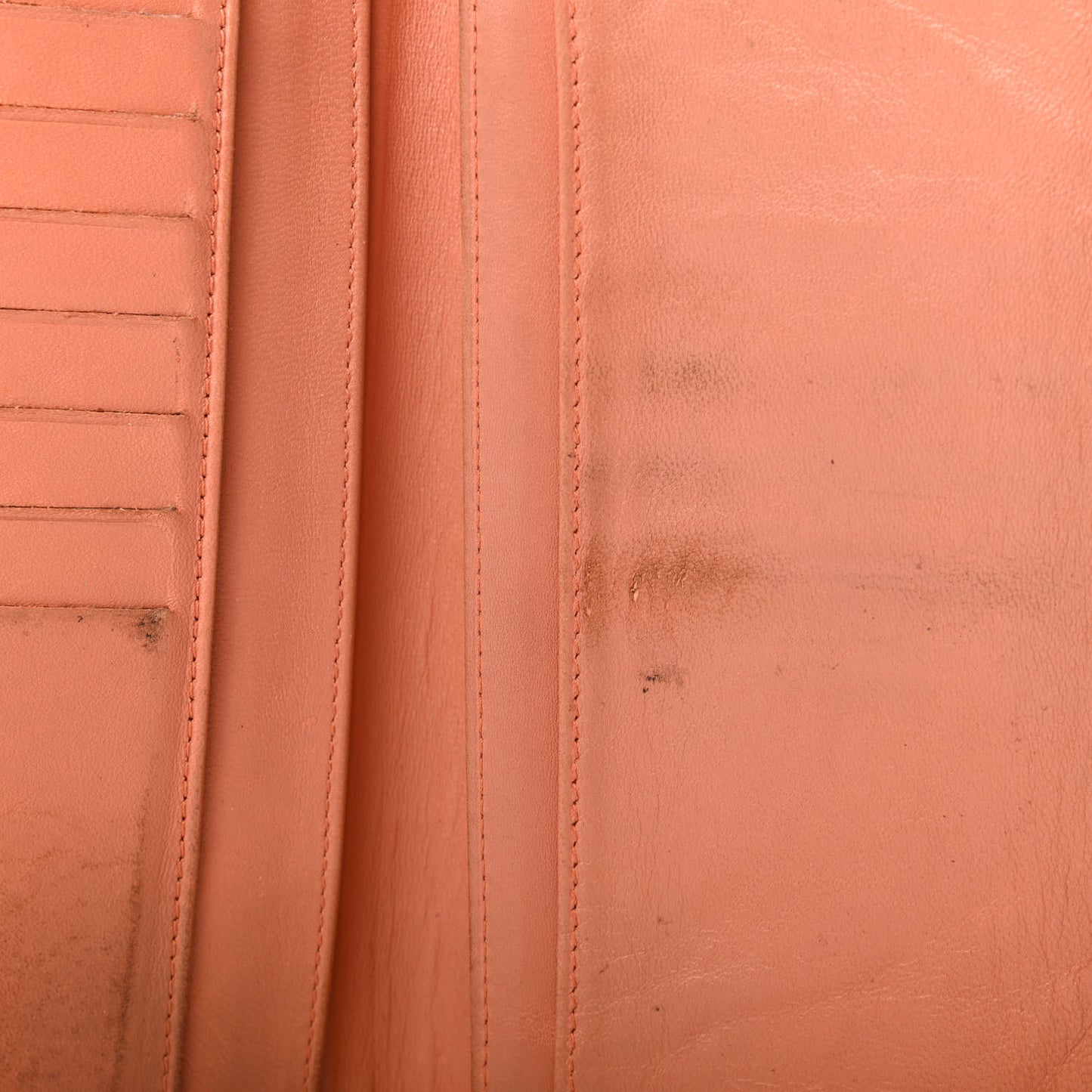 Patent CC Yen Wallet Orange