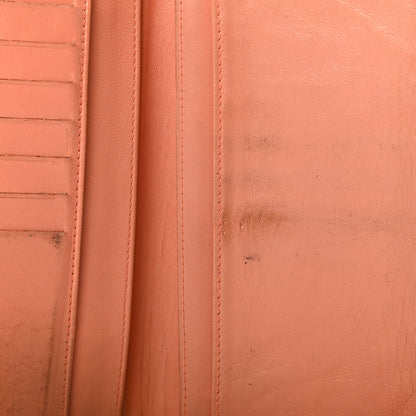 Chanel Patent CC Yen Wallet Orange 11 of 13