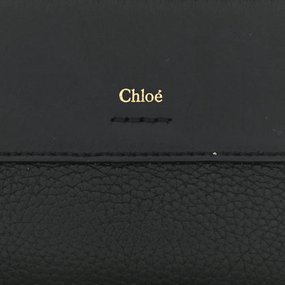 Chloe Grained Calfskin Drew Card Holder Black 7 of 9