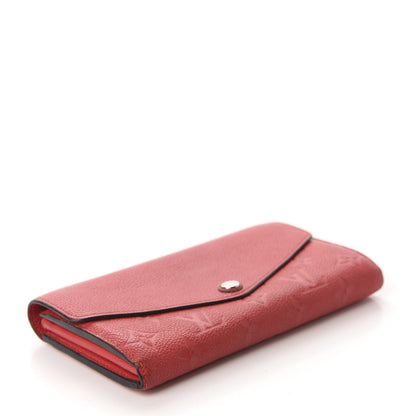 Louis Vuitton Empreinte Sarah Wallet NM Cherry 4 of 16