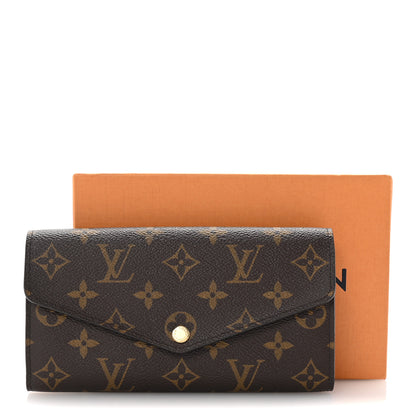 Louis Vuitton Monogram Sarah Wallet NM Rose Ballerine 7 of 7