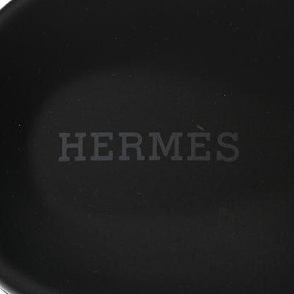 Hermes Calfskin Womens Chypre Sandals 39 Black 8 of 16