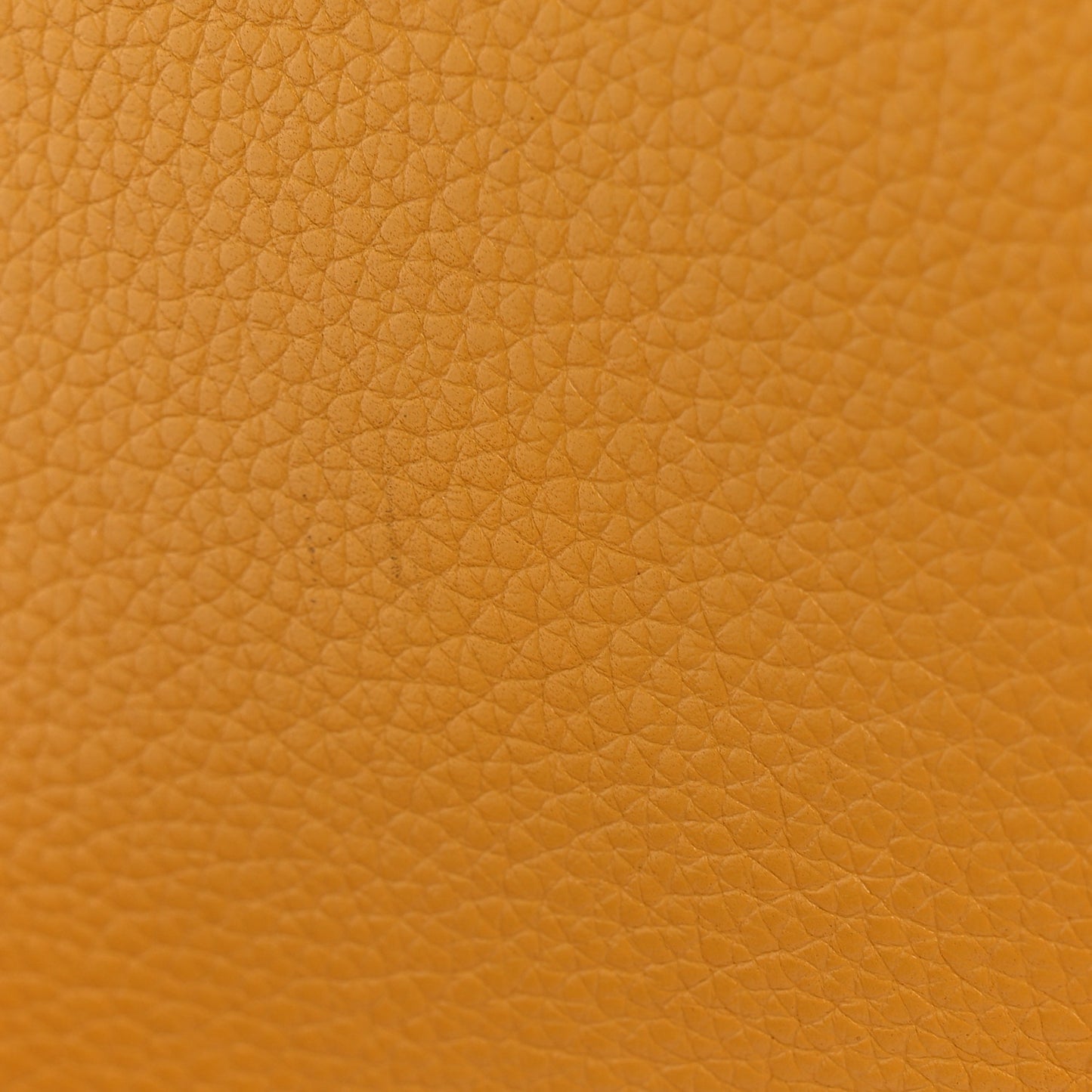 Drummed Calfskin Nano Luggage Ocre