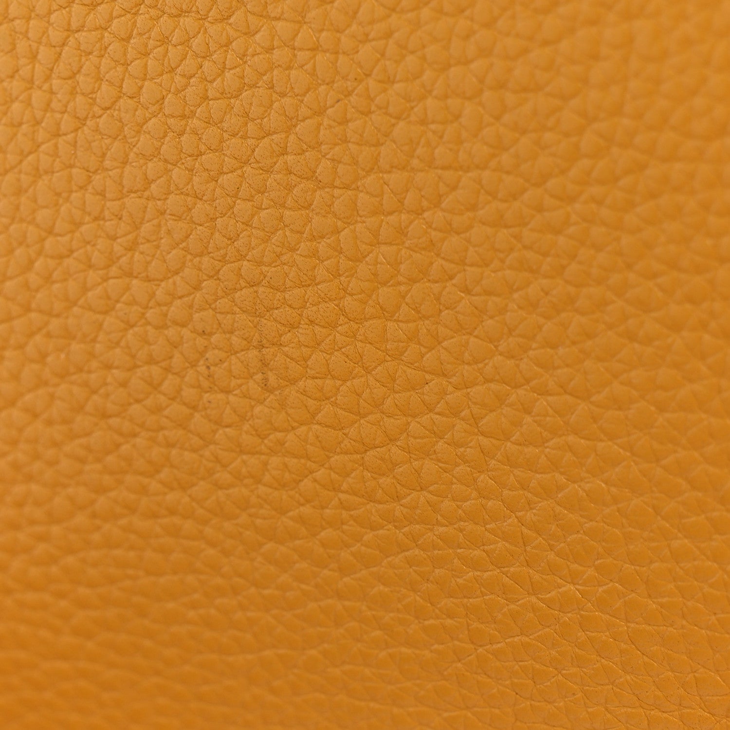 Celine Drummed Calfskin Nano Luggage Ocre 13 of 13