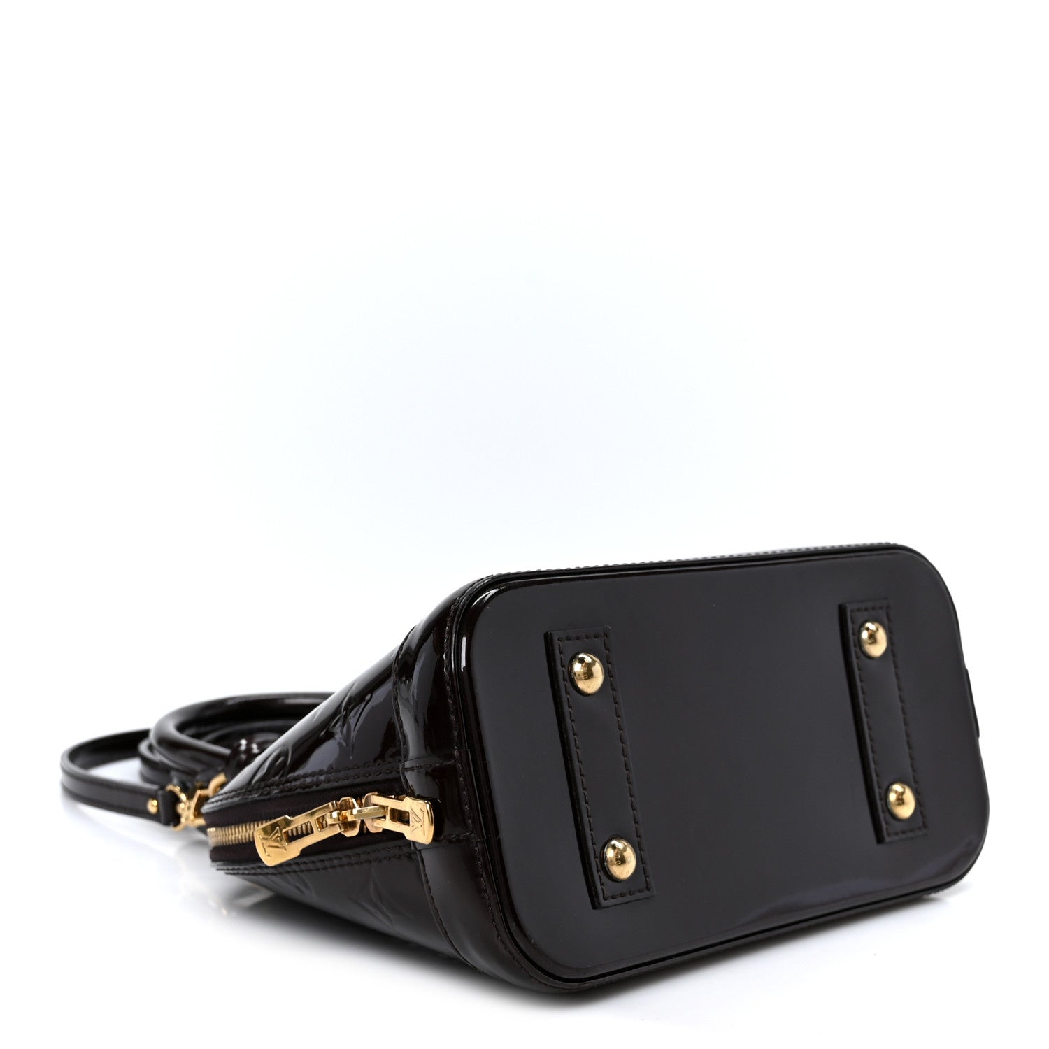 Louis Vuitton Vernis Alma BB Amarante 3 of 11