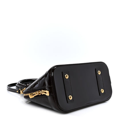 Louis Vuitton Vernis Alma BB Amarante 3 of 11