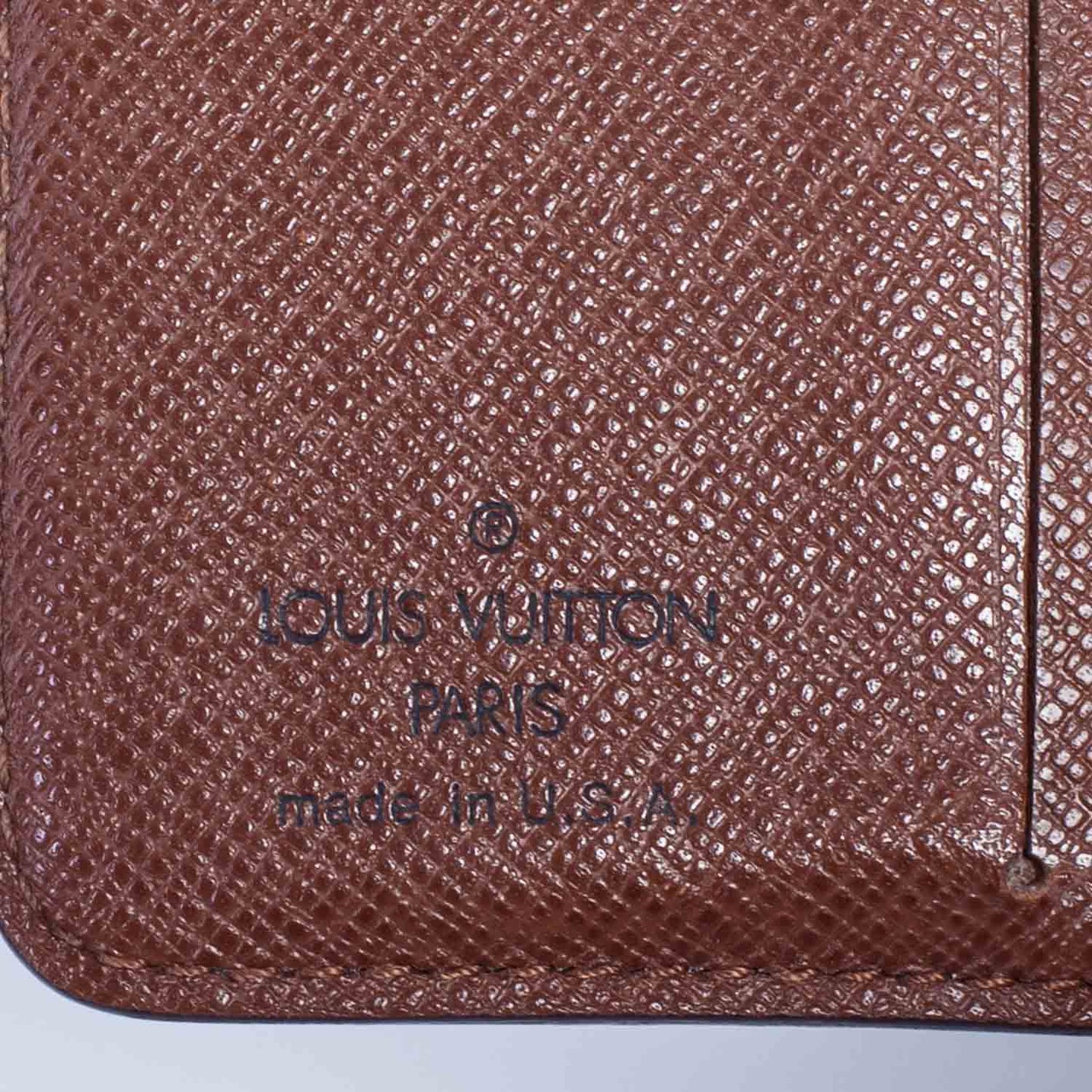 Monogram Compact Zippe Zipped Wallet
