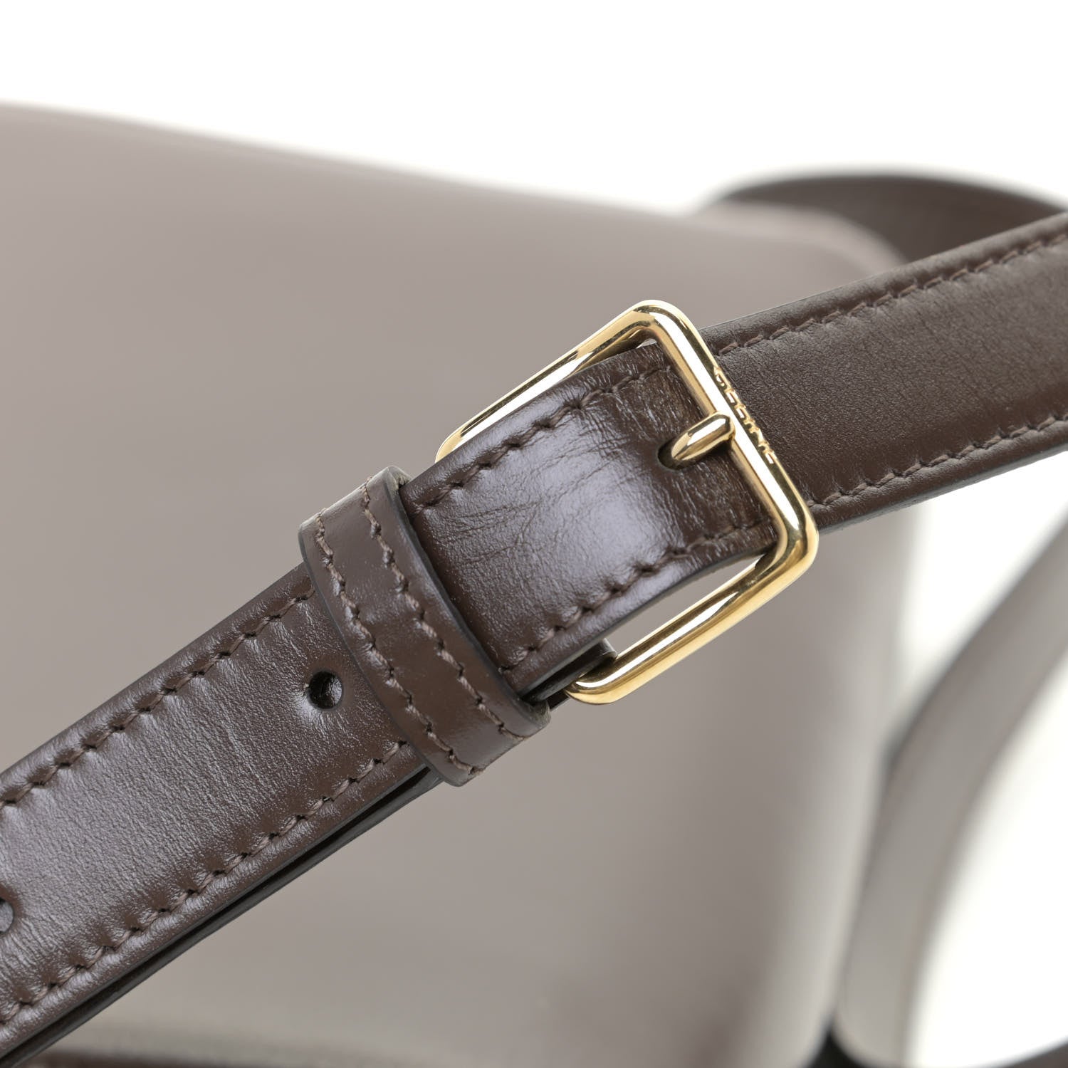 Celine Shiny Calfskin Medium Triomphe Ecorce 12 of 12