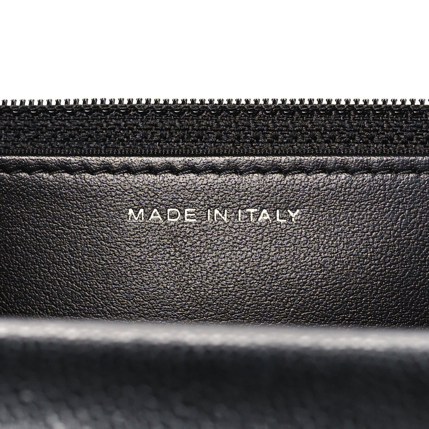 Caviar Quilted My Everything Wallet On Chain WOC Black