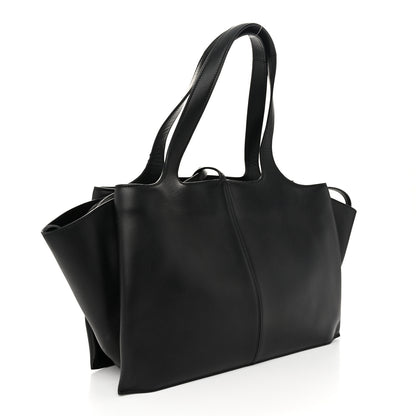 Celine Smooth Calfskin Small Tri-Fold Bag Black 3 of 11