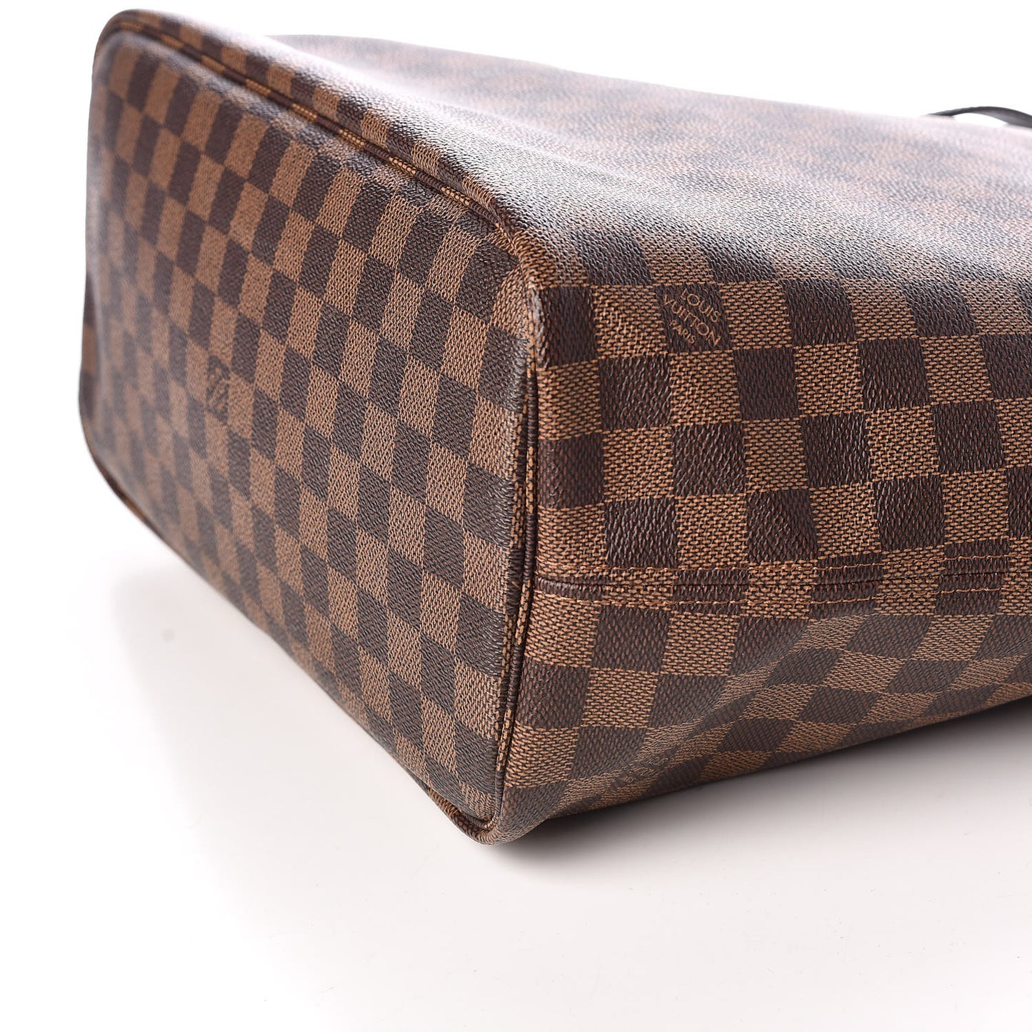 Damier Ebene Neo Neverfull MM Rose Ballerine