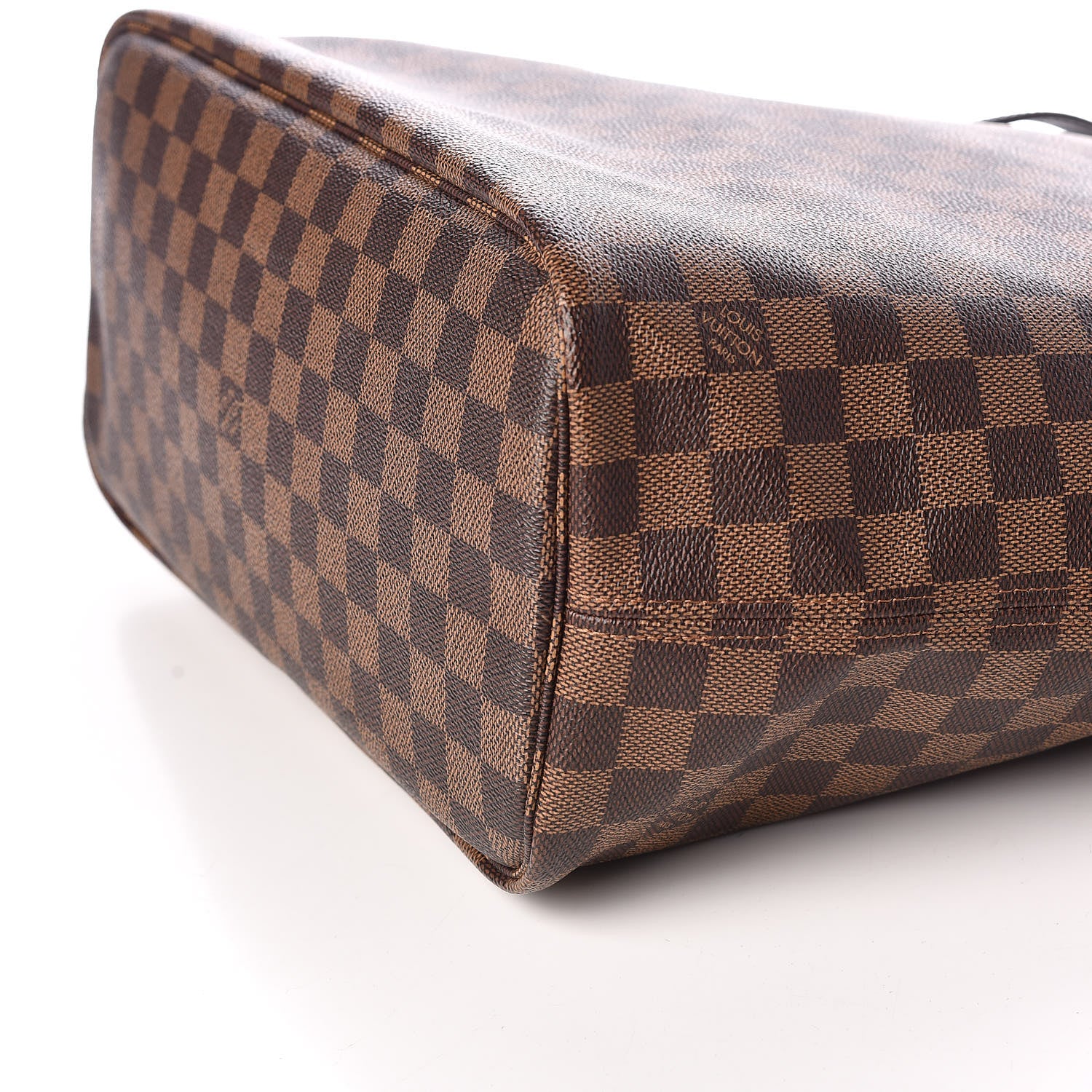 Louis Vuitton Damier Ebene Neo Neverfull MM Rose Ballerine 10 of 10