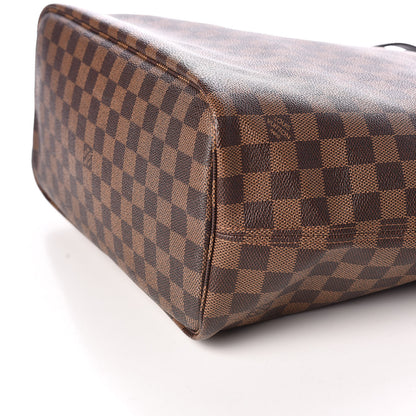 Louis Vuitton Damier Ebene Neo Neverfull MM Rose Ballerine 10 of 10