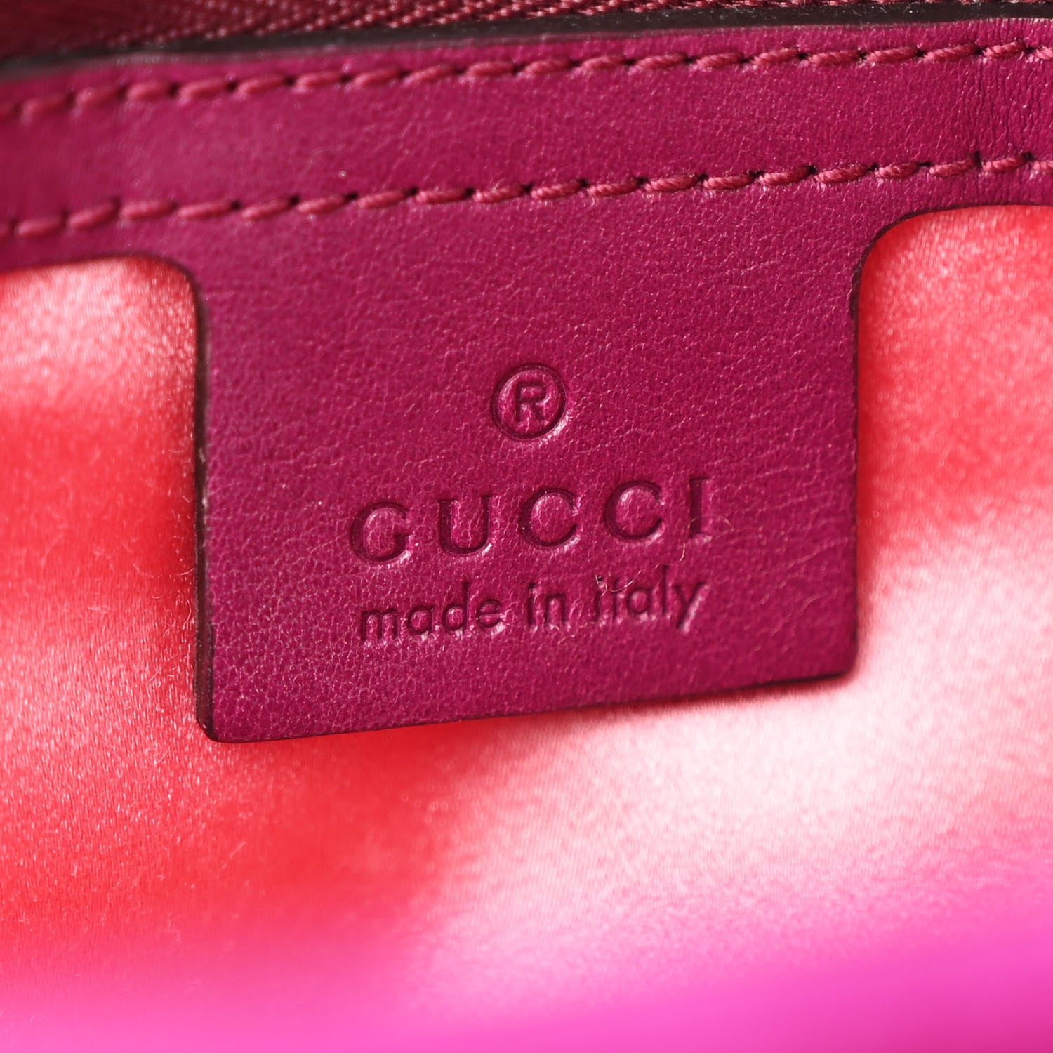 Gucci Velvet Matelasse Medium GG Marmont Shoulder Bag Fuchsia Violet Cyclamen 6 of 10