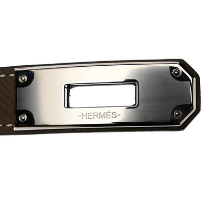 Hermes Epsom Kelly Belt Etoupe 5 of 7