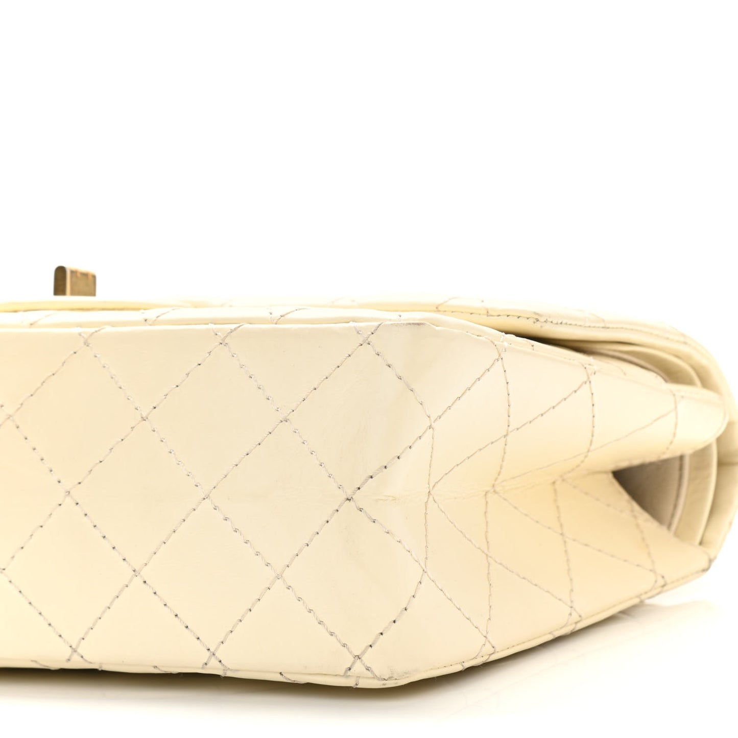 Aged Calfskin Quilted 2.55 Reissue 226 Flap Ivory