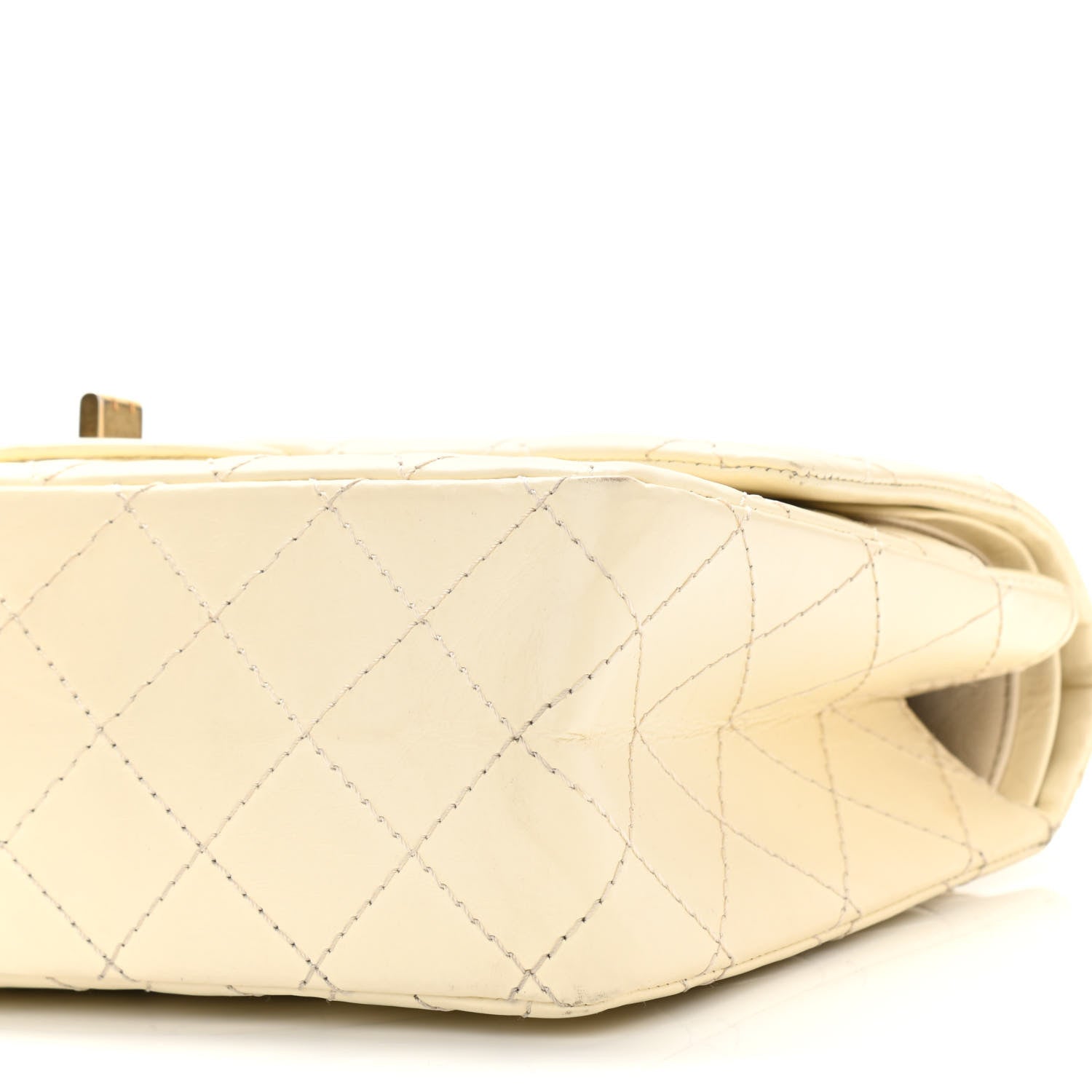 Chanel Aged Calfskin Quilted 2.55 Reissue 226 Flap Ivory 5 of 15
