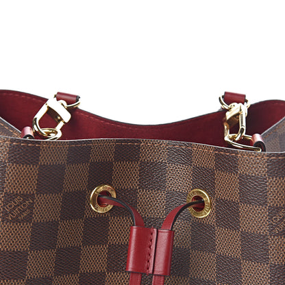 Louis Vuitton Damier Ebene Neonoe MM Cherry Berry 12 of 14