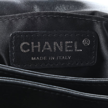 Chanel Lambskin Quilted Mini Chanel 3 Flap Black 8 of 9