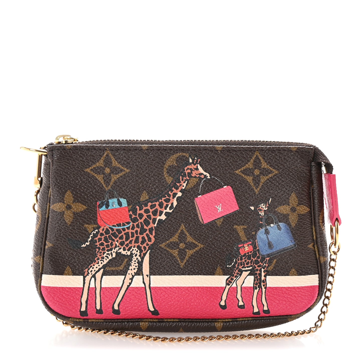 Monogram 2017 Christmas Animation Mini Pochette Accessories