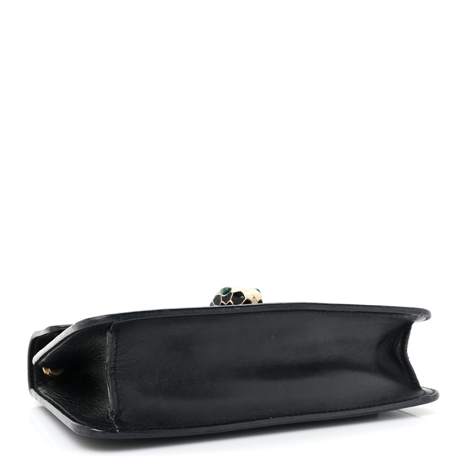 Bulgari Calfskin Serpenti Forever Crossbody Bag Black 5 of 21
