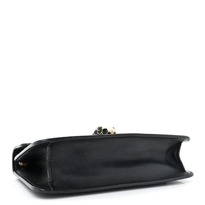 Bulgari Calfskin Serpenti Forever Crossbody Bag Black 5 of 21