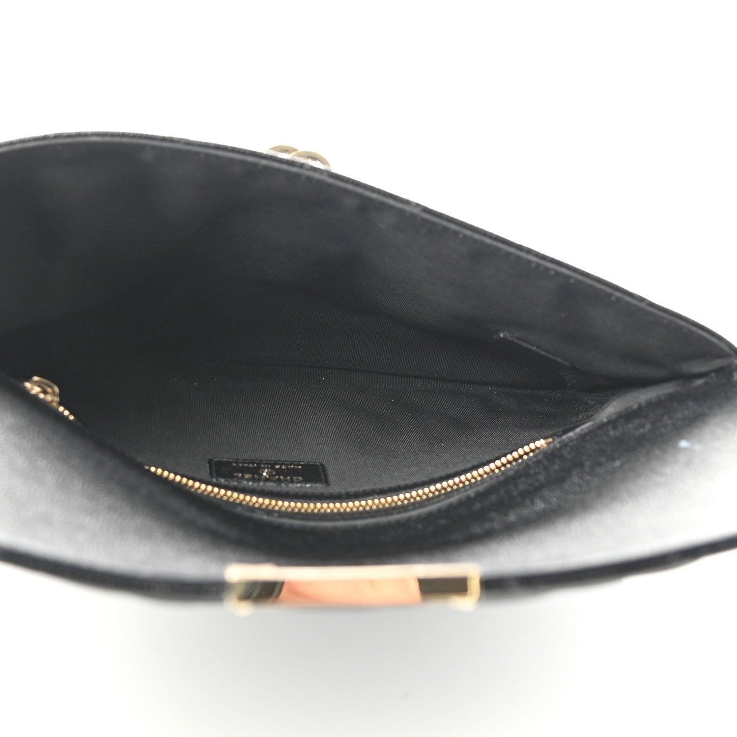 Chanel Caviar Quilted Medium Golden Class Pouch Black 5 of 9
