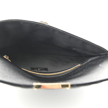Chanel Caviar Quilted Medium Golden Class Pouch Black 5 of 9