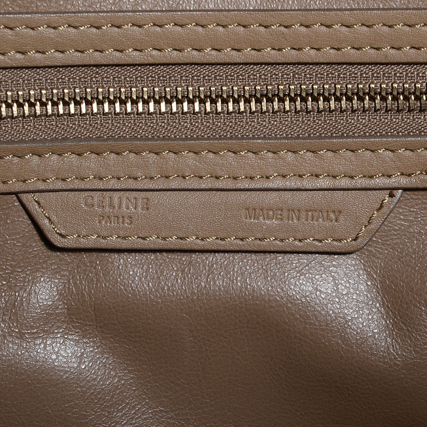 Smooth Calfskin Mini Luggage Camel