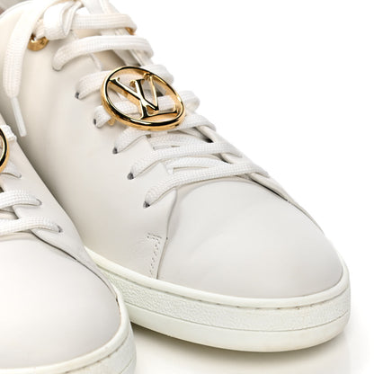Louis Vuitton Calfskin Frontrow Sneakers 39.5 White 5 of 5