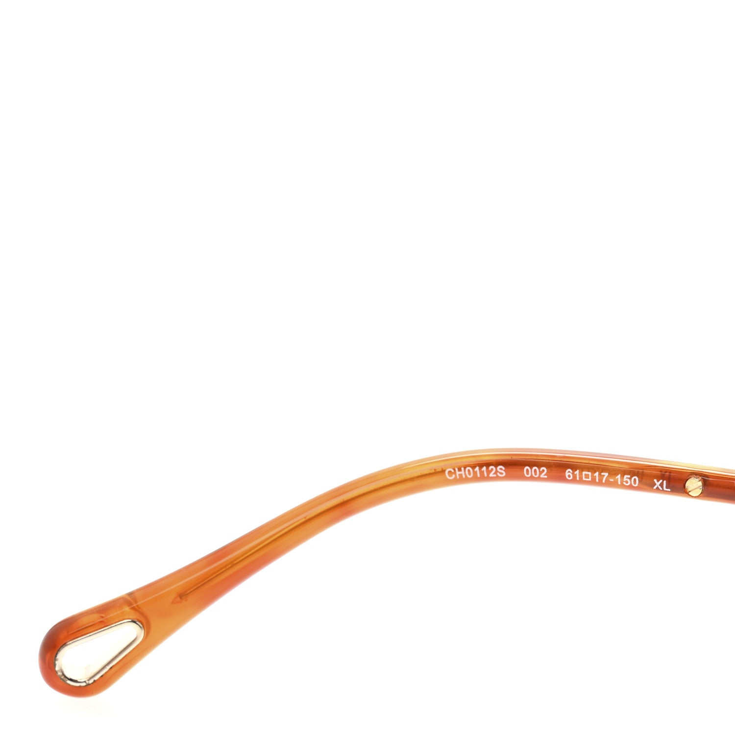 Chloe Metal Round Sunglasses CH0112S Gold Brown 6 of 7