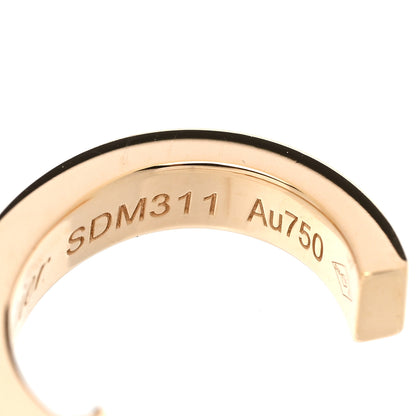 Cartier 18K Yellow Gold Small LOVE Hoop Earrings 5 of 6
