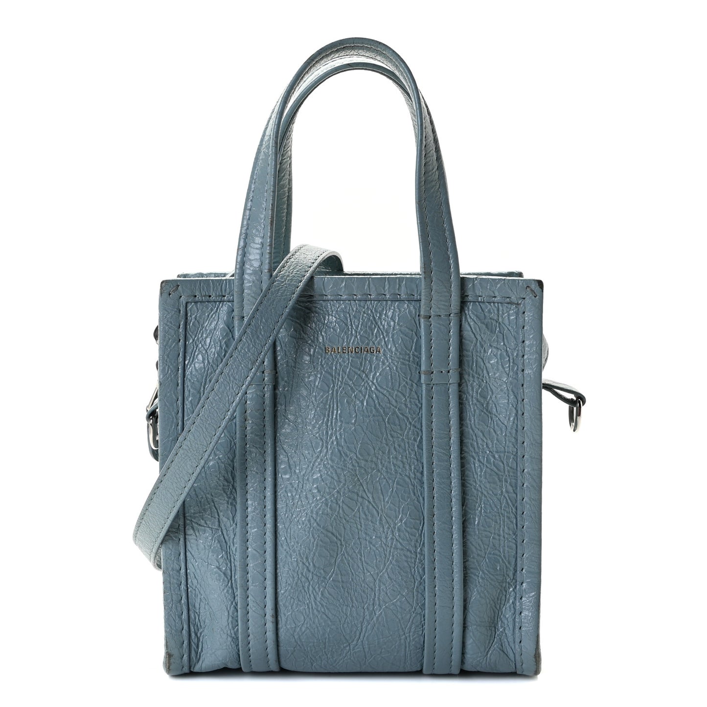 Agneau Arena XXS Bazar Shopper Tote Bleu Gris