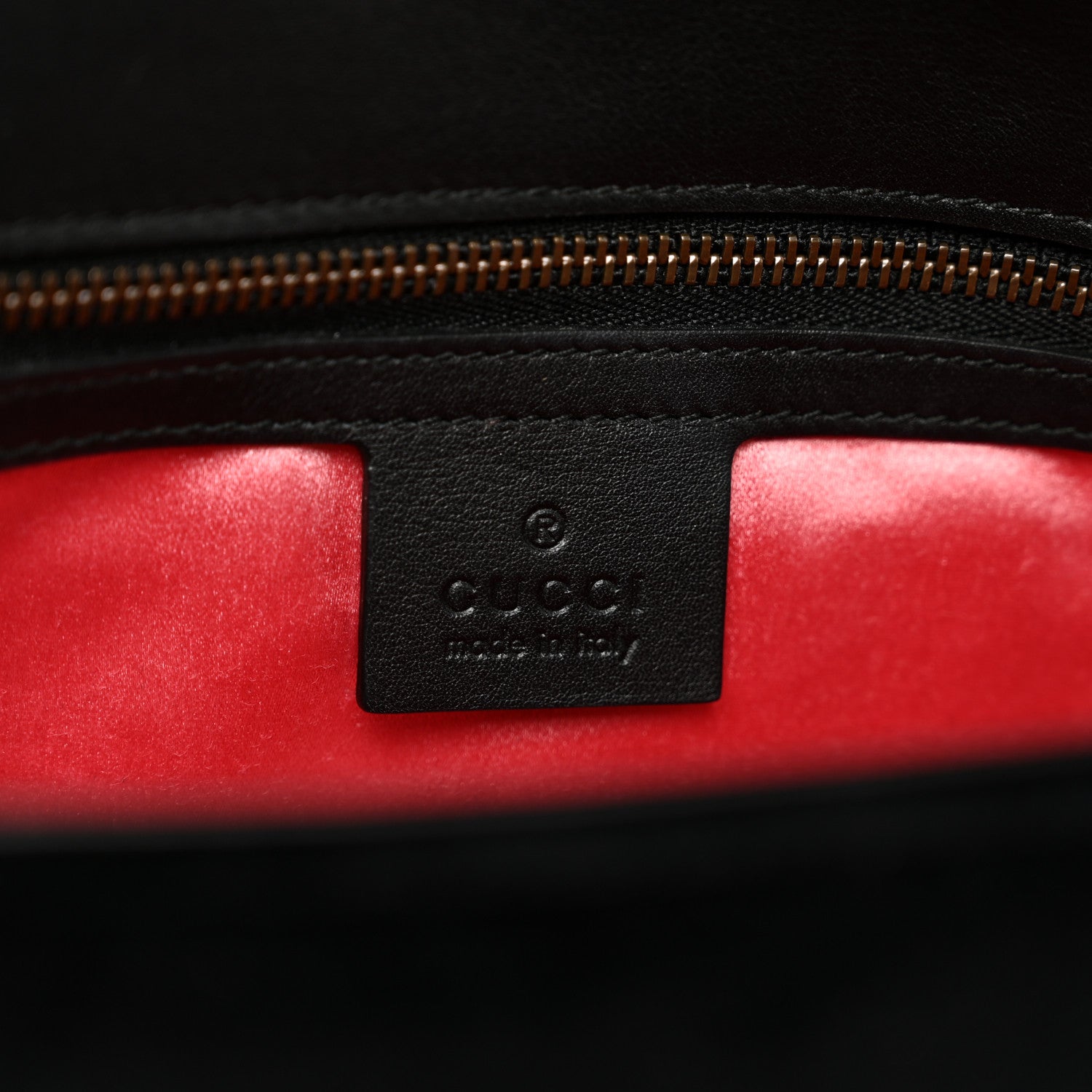 Gucci Velvet Matelasse Small GG Marmont Shoulder Bag Black 7 of 10