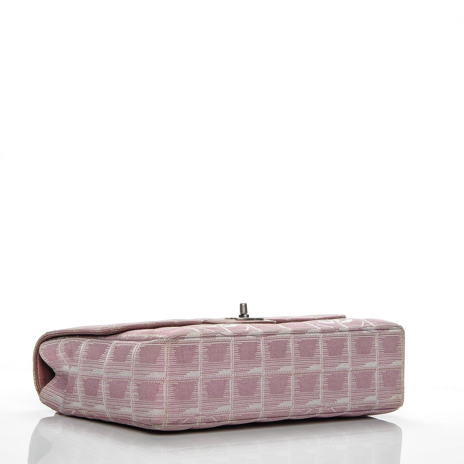 Chanel Nylon Medium Travel Flap Pink 4 of 10