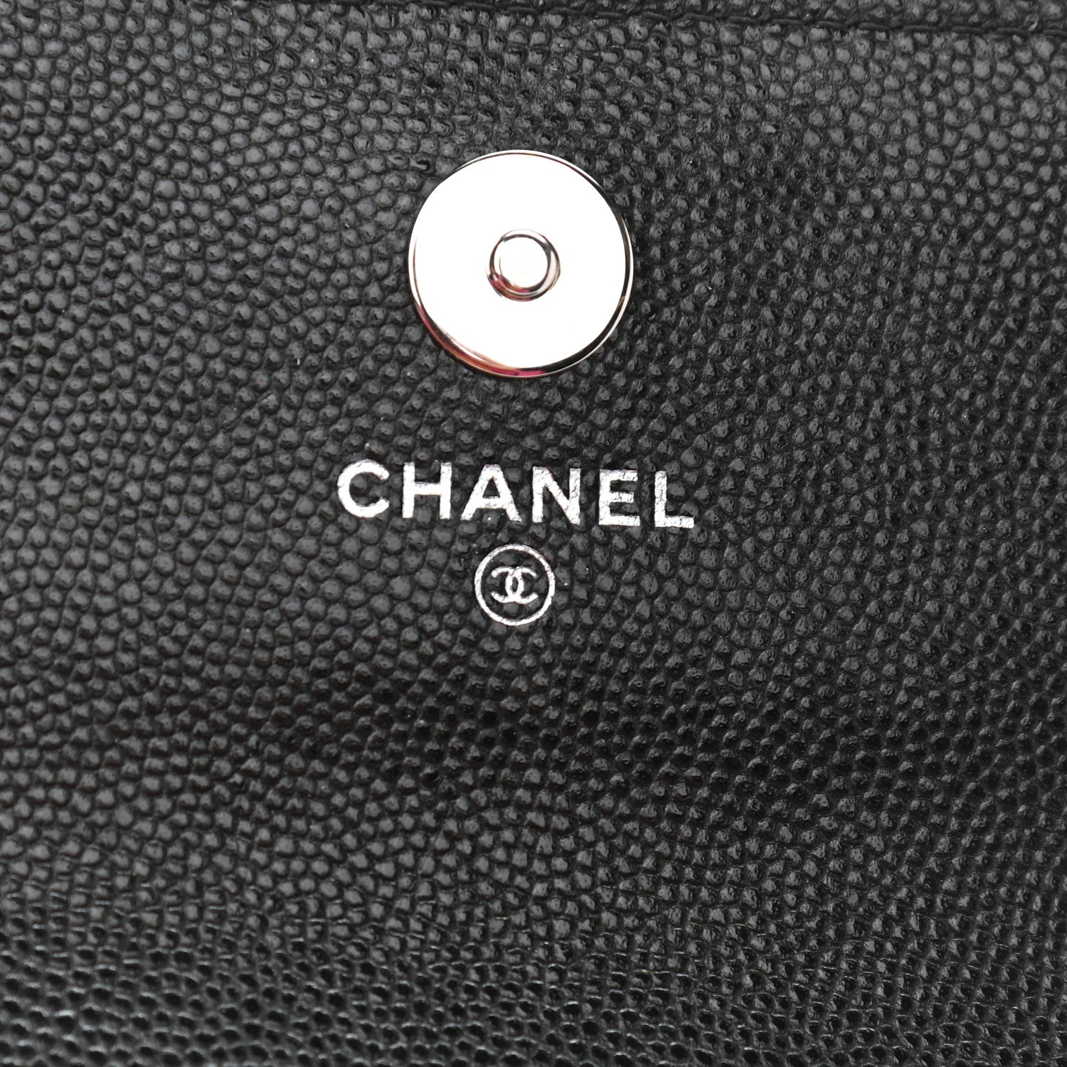 Chanel Caviar Quilted Incognito Belt Flap Card Holder Black 6 of 12