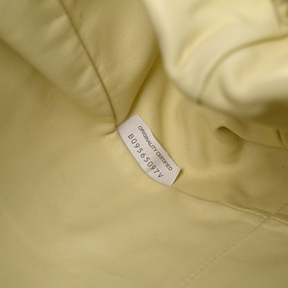 Bottega Veneta Smooth Butter Calf The Pouch Oversized Clutch Ice Cream 7 of 11