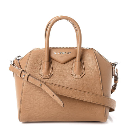 Givenchy Sugar Goatskin Mini Antigona Medium Beige 1 of 10