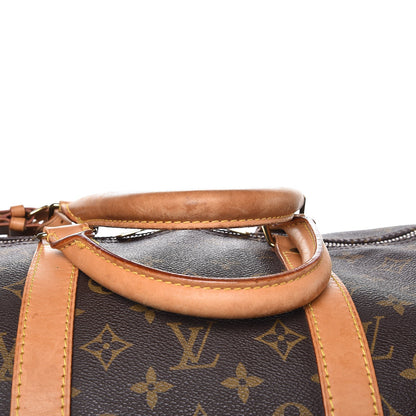 Louis Vuitton Monogram Keepall Bandouliere 55 10 of 21