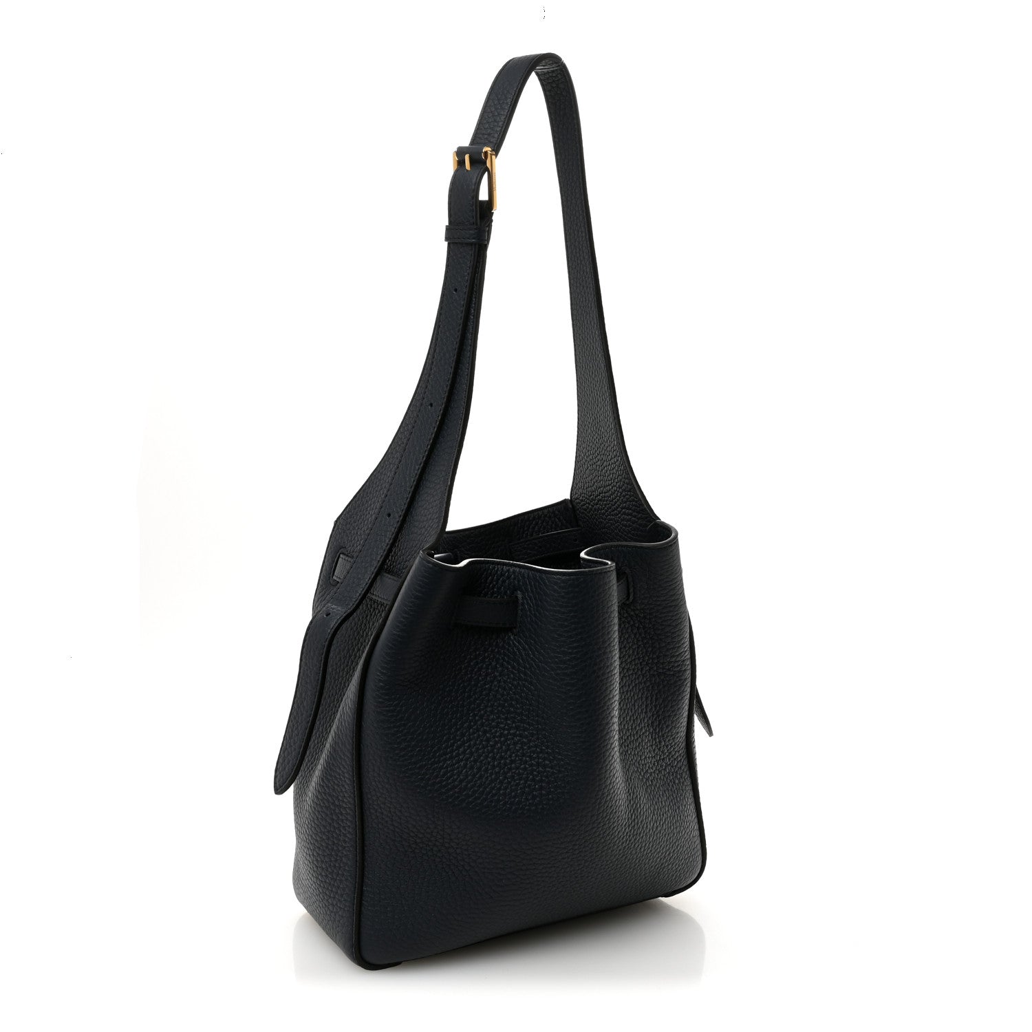 Mulberry Heavy Grain Small Lyra Bucket Bag Night Sky 2 of 9