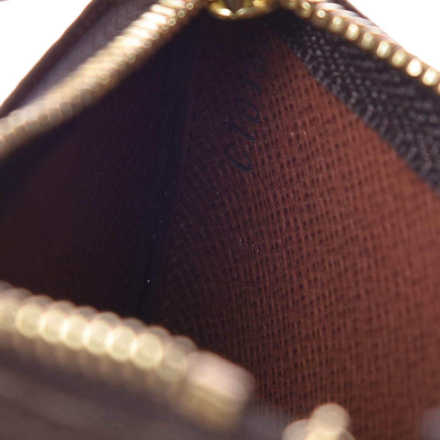 Monogram Key Pouch