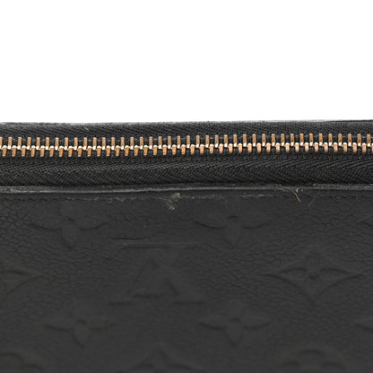 Louis Vuitton Empreinte Zippy Wallet Black 11 of 13